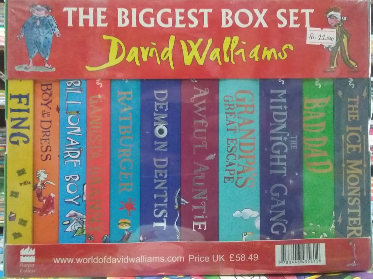 the biggest box set (david walliams)